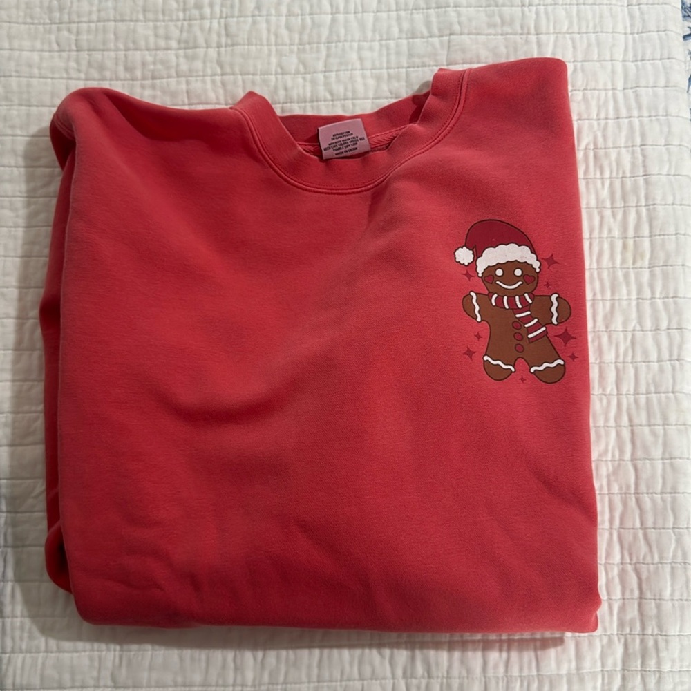 Living Fully Co gingerbread sweatshirt